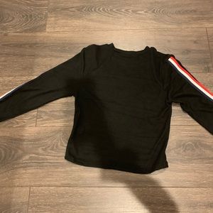 New With Tags Long Sleeve Crop Top Shirt!